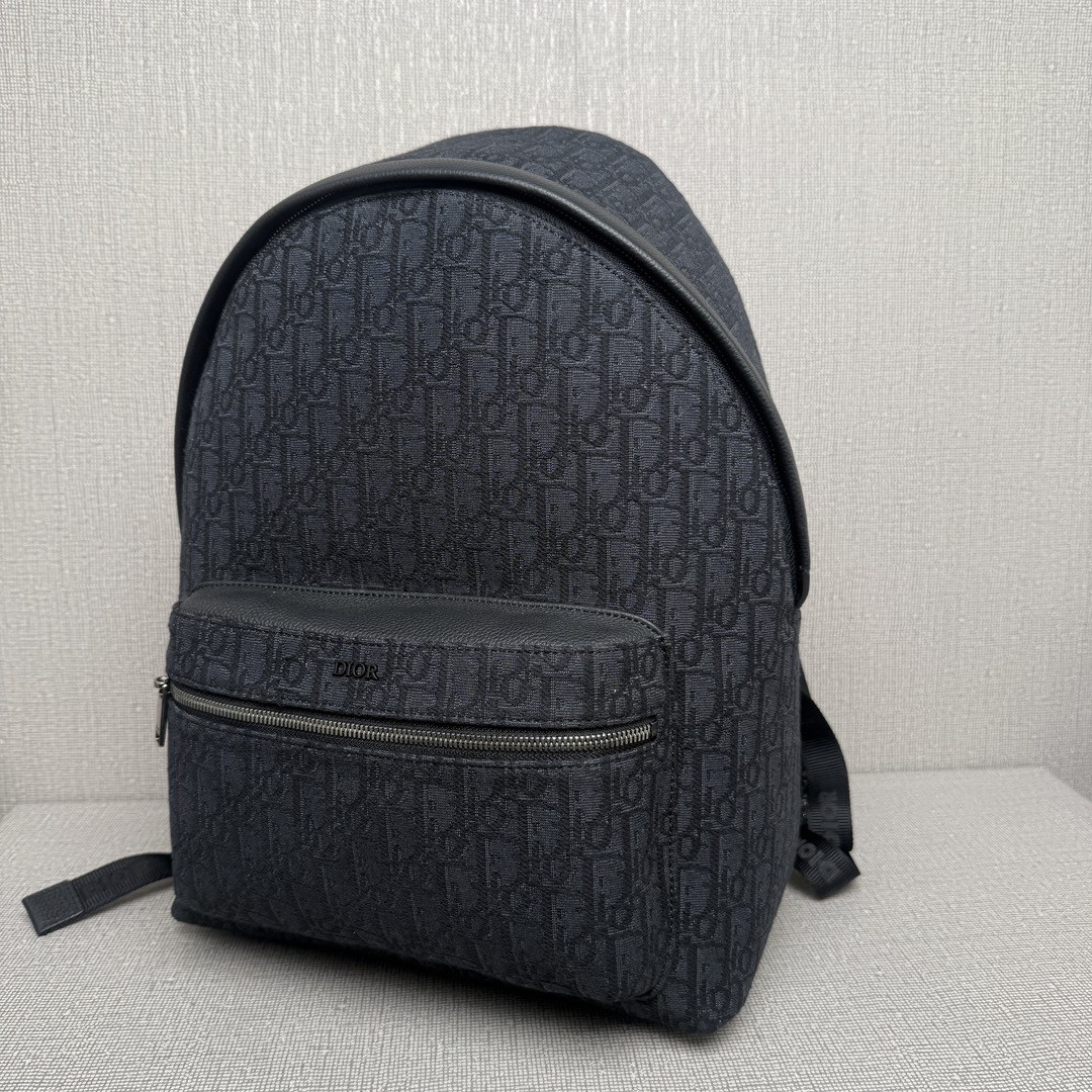 Balo Dior Nam Oblique Màu Đen 9030