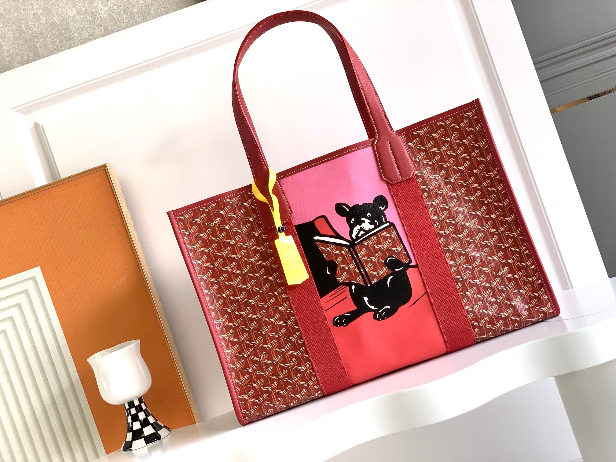 Goyard Villette 8088 (red)