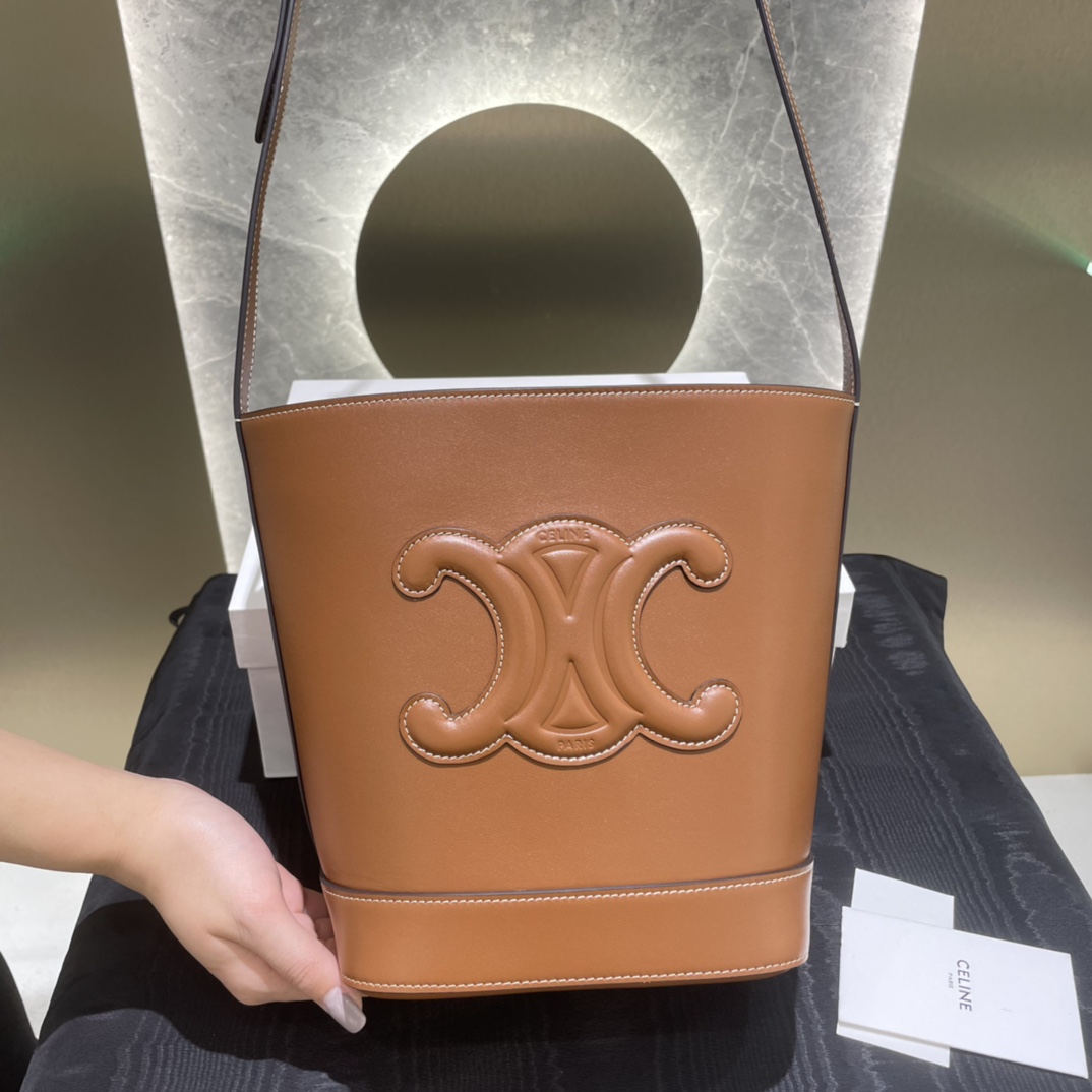 Túi Xách Nữ Cuir Triomphe 198243 Màu Nâu 