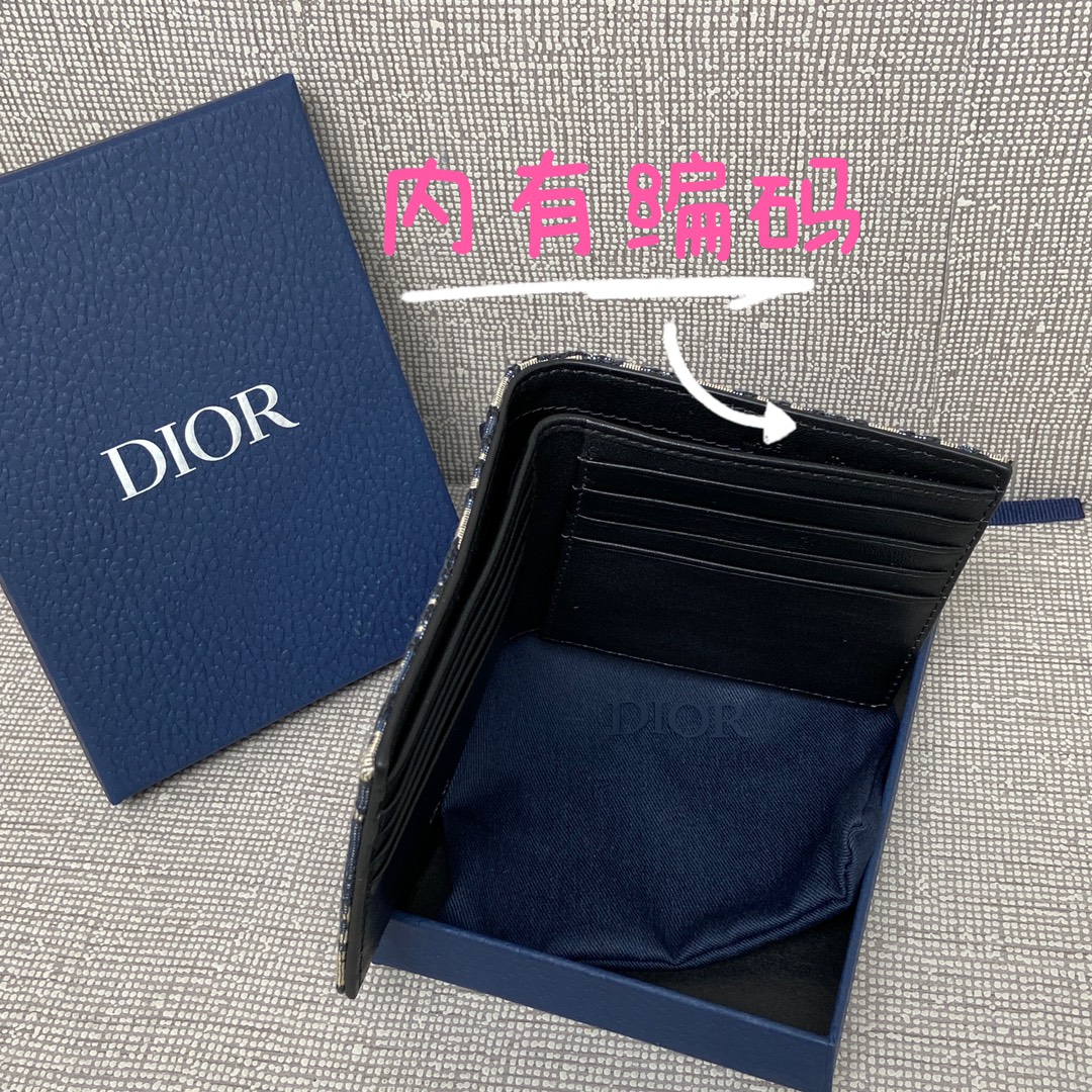 Ví Nam Dior Màu Trắng 9955