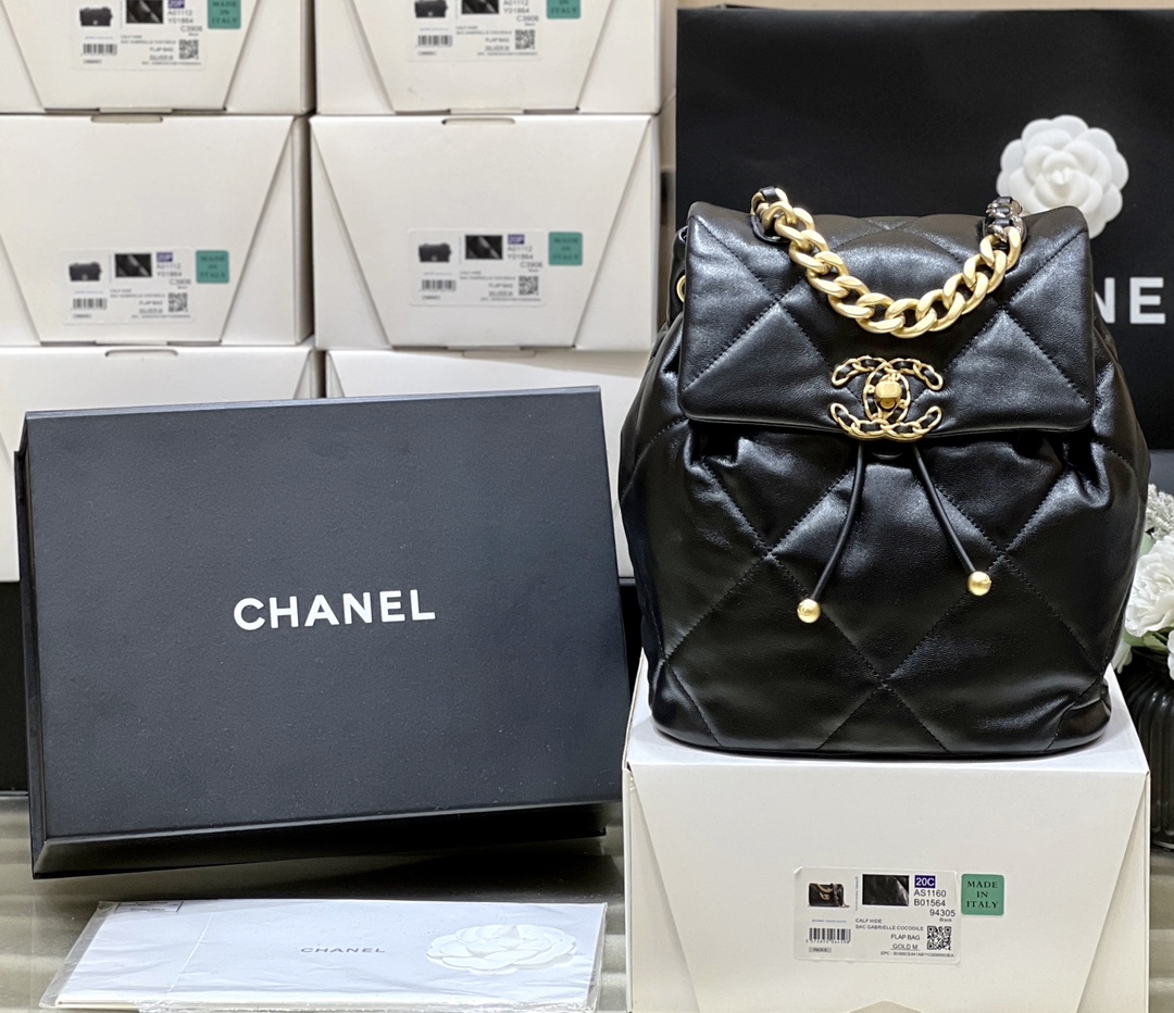 Balo Chanel AS4223 Màu Đen 