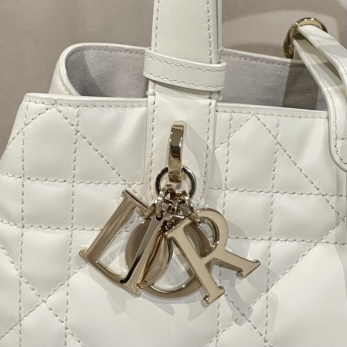 Túi Dior Toujours Nữ Màu Trắng