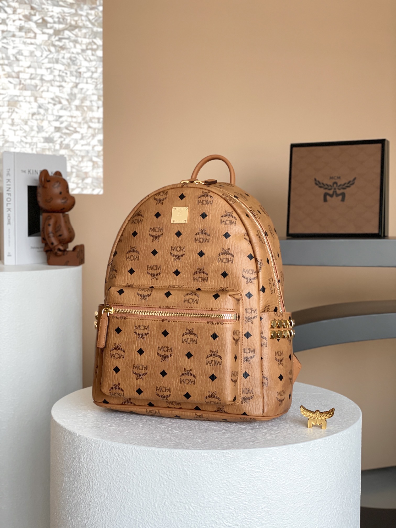 MCM STARK VISETOS 37CO001 (BROWN)