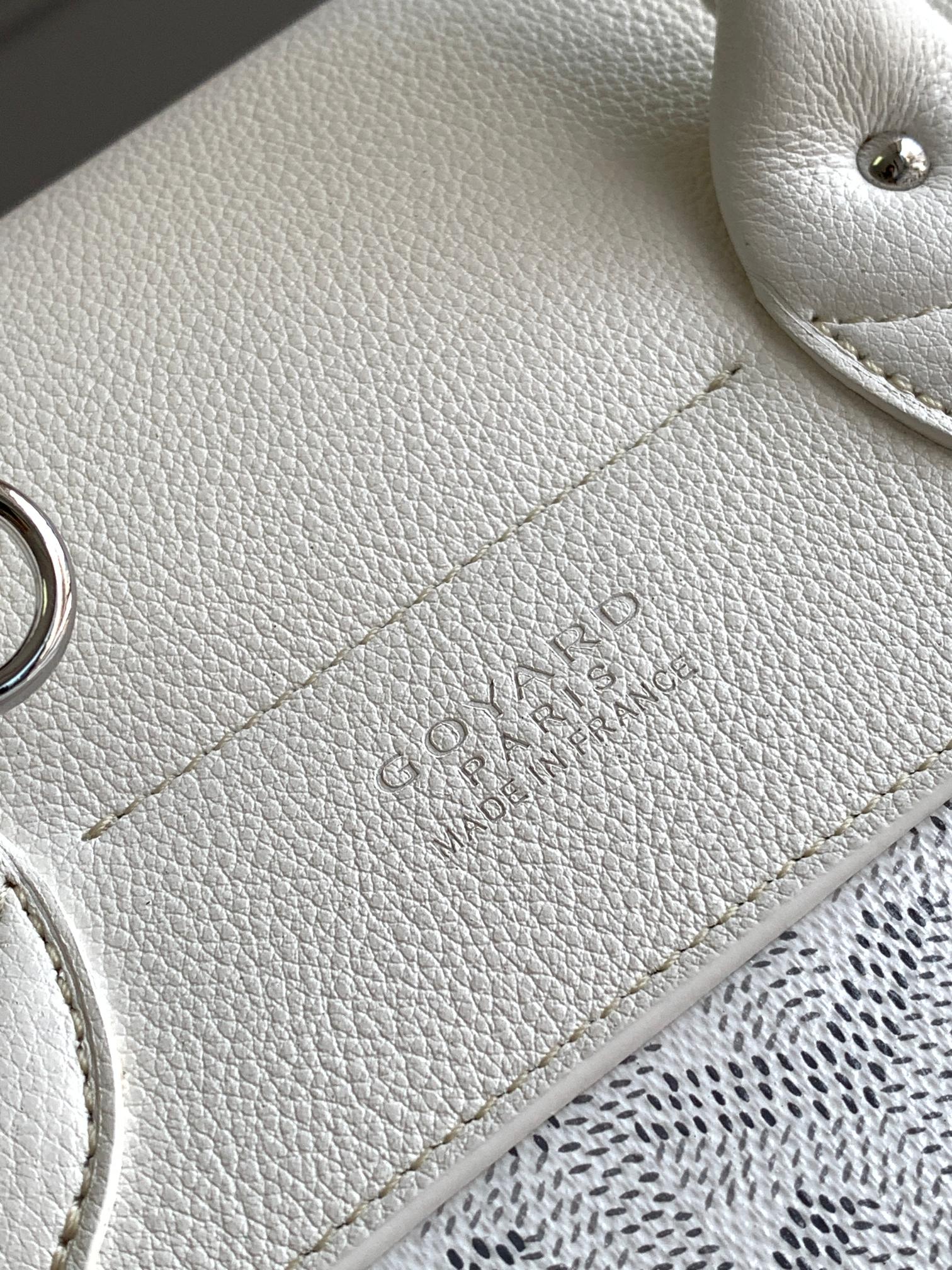 Balo Goyard Alpin 8035 Màu Trắng 
