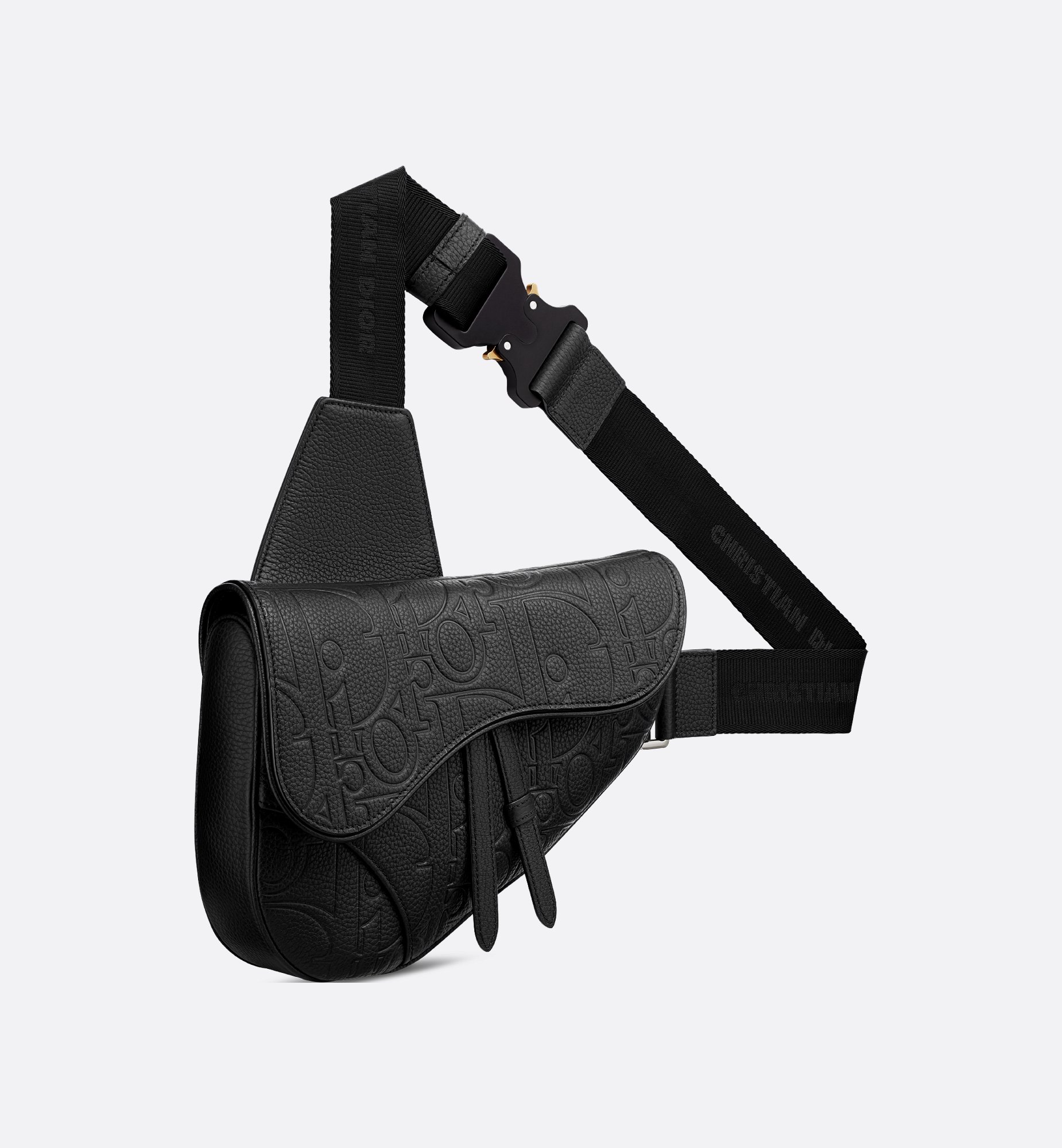 Túi đeo chéo nam Dior 9263 màu đen 