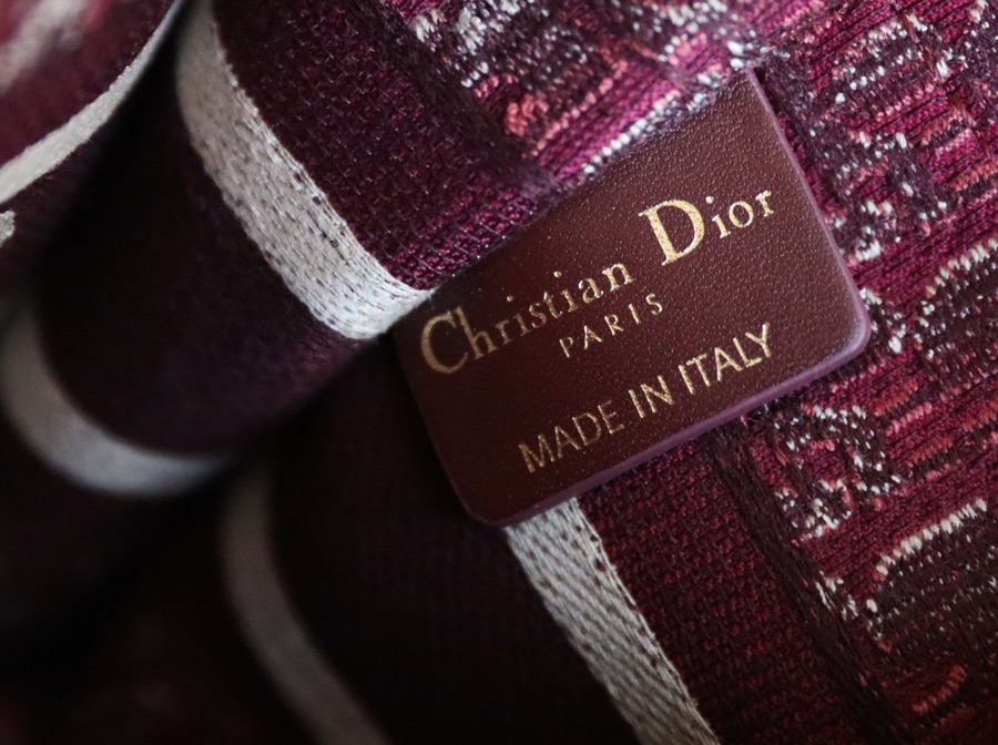  Túi DIOR CD BOOK TOTE Màu Đỏ