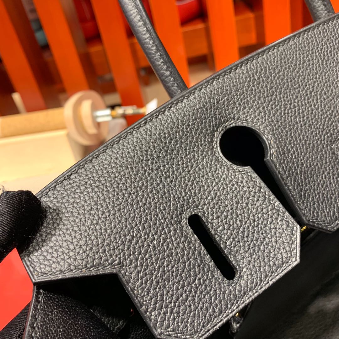 Túi xách hermes birkin màu đen 