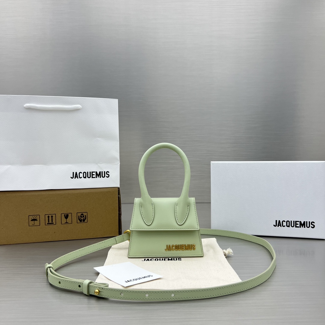Túi Xách Mini Jacquemus P98846 Màu Xanh Cốm 