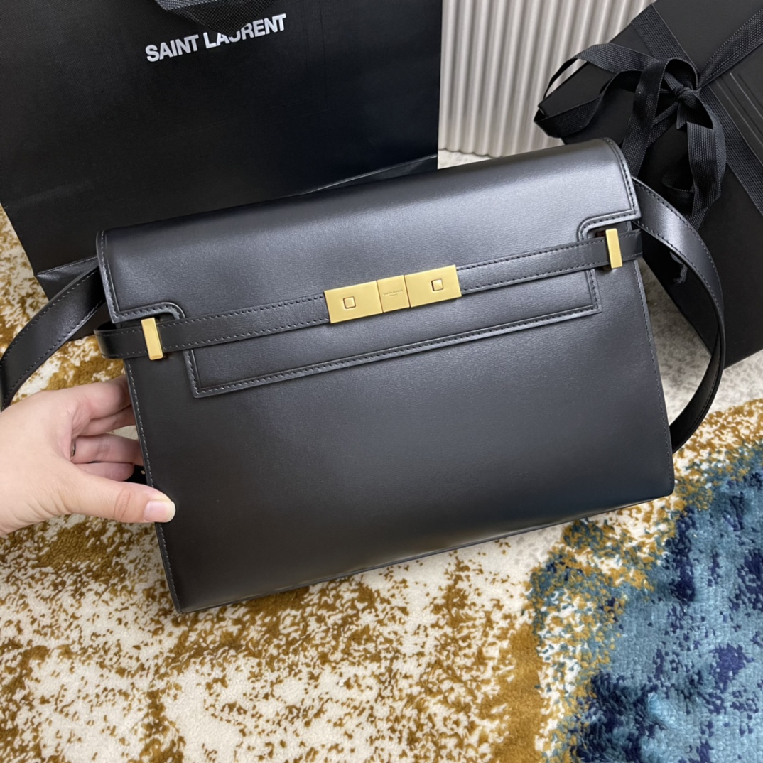 YSL Manhattan 579271 (Black)