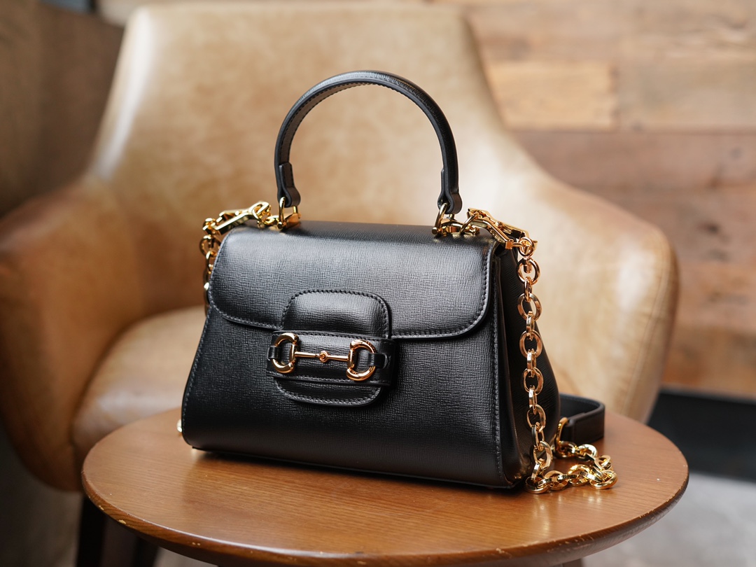 Túi xách Horsebit 1955 703848 (Black)