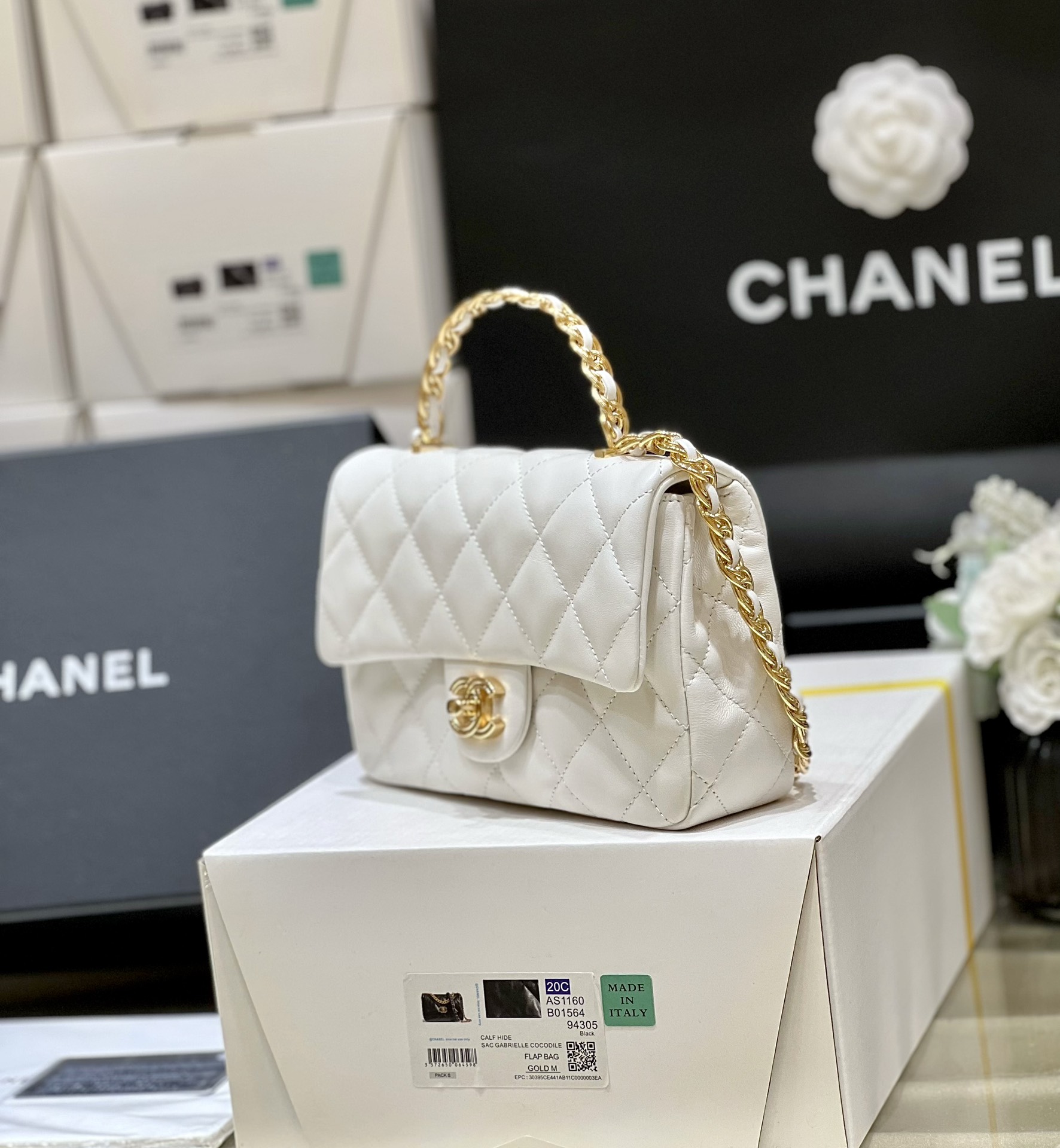 Túi Xách Chanel AP4023 Màu Trắng