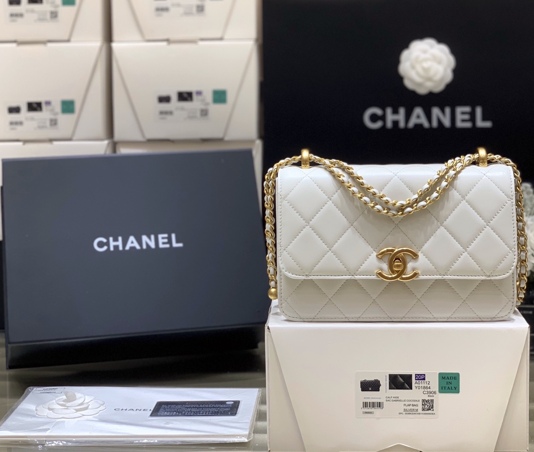 Túi Xách Chanel AP2649 Màu Trắng