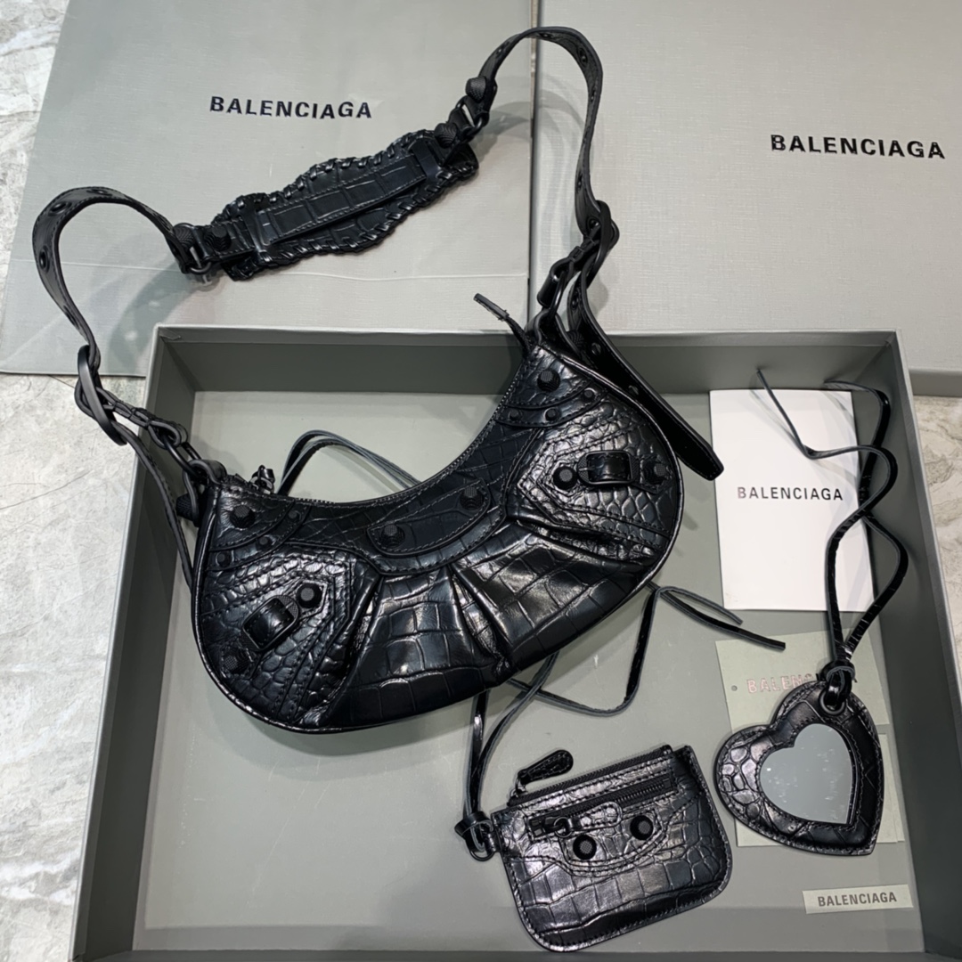 Túi xách nữ BALENCIAGA 180607 màu đen