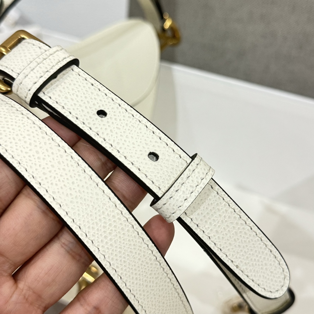 Túi Dior Sadle Nữ Màu Trắng