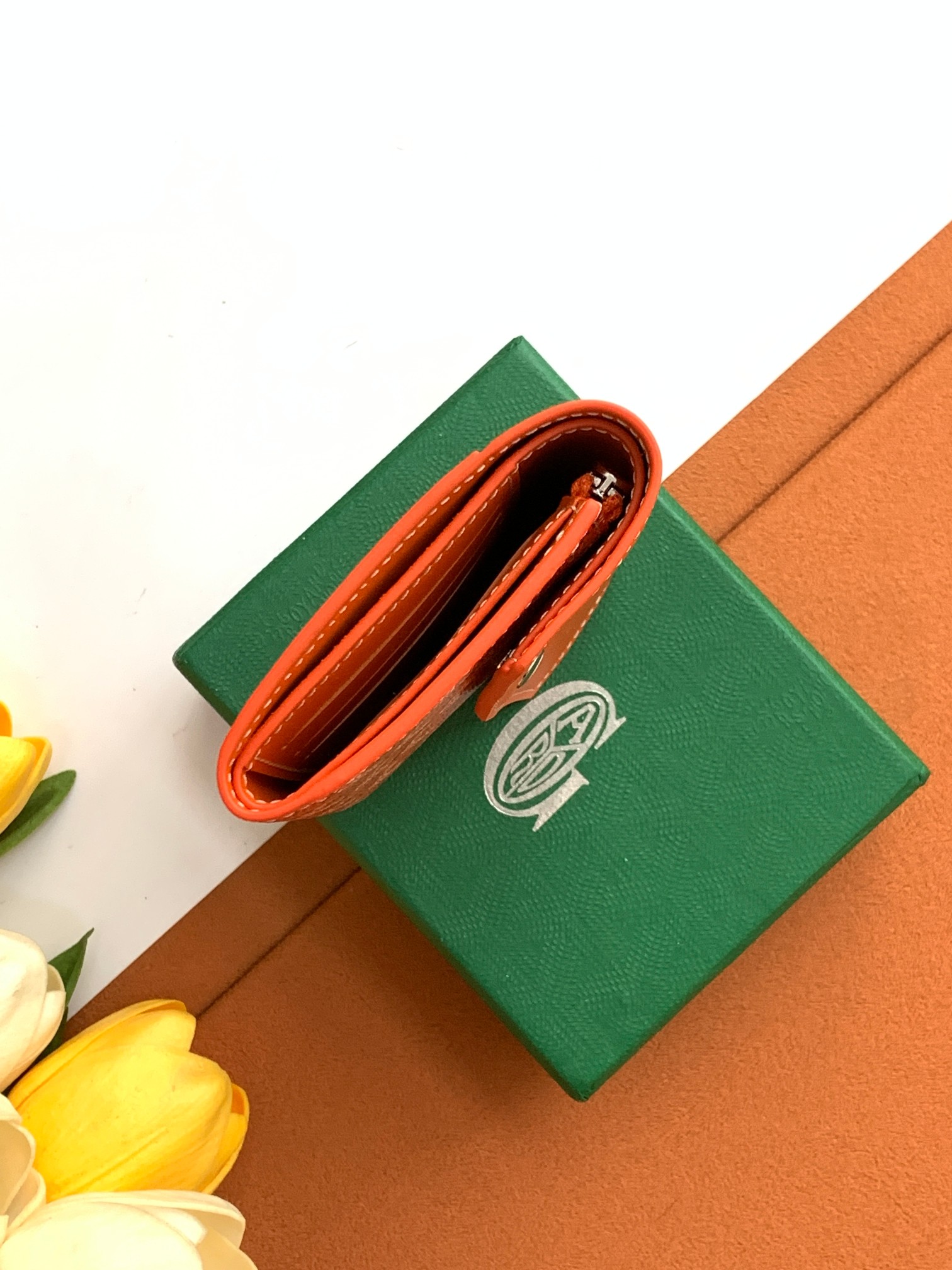 Ví Goyard Saint Gabriel 8513 Màu Cam 
