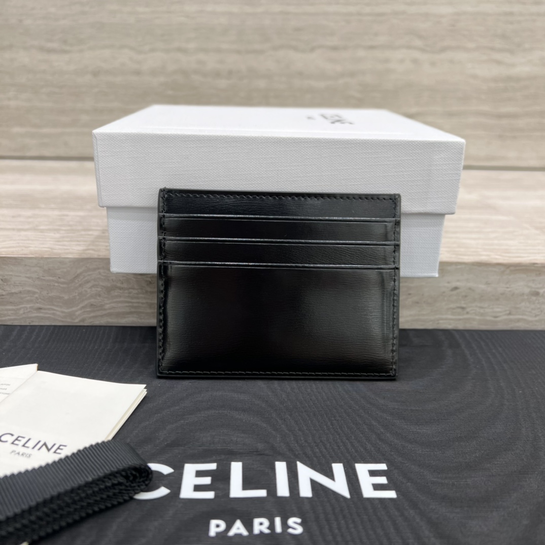 Ví đựng thẻ Celine TRIOMPHE 10L833 màu đen 