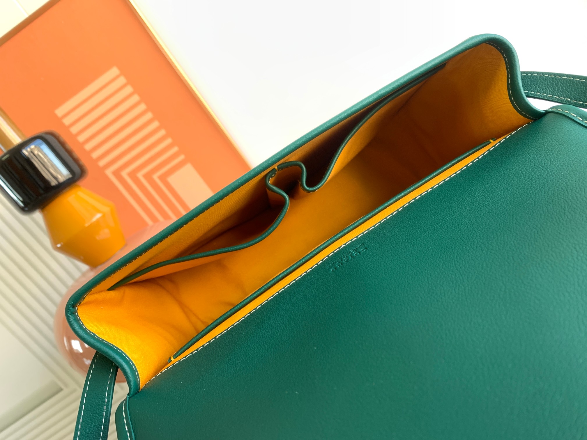 Túi Xách Nam Goyard Belvedere 8023 Màu Xanh Lá 