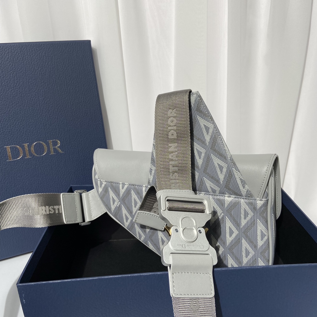 Túi Xách Dior Nam Diamond Màu Xám 9922