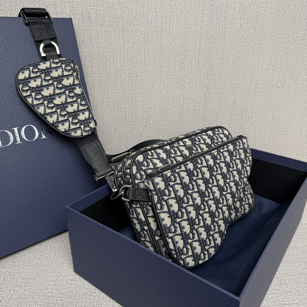 Túi xách Dior Oblique màu trắng 9204