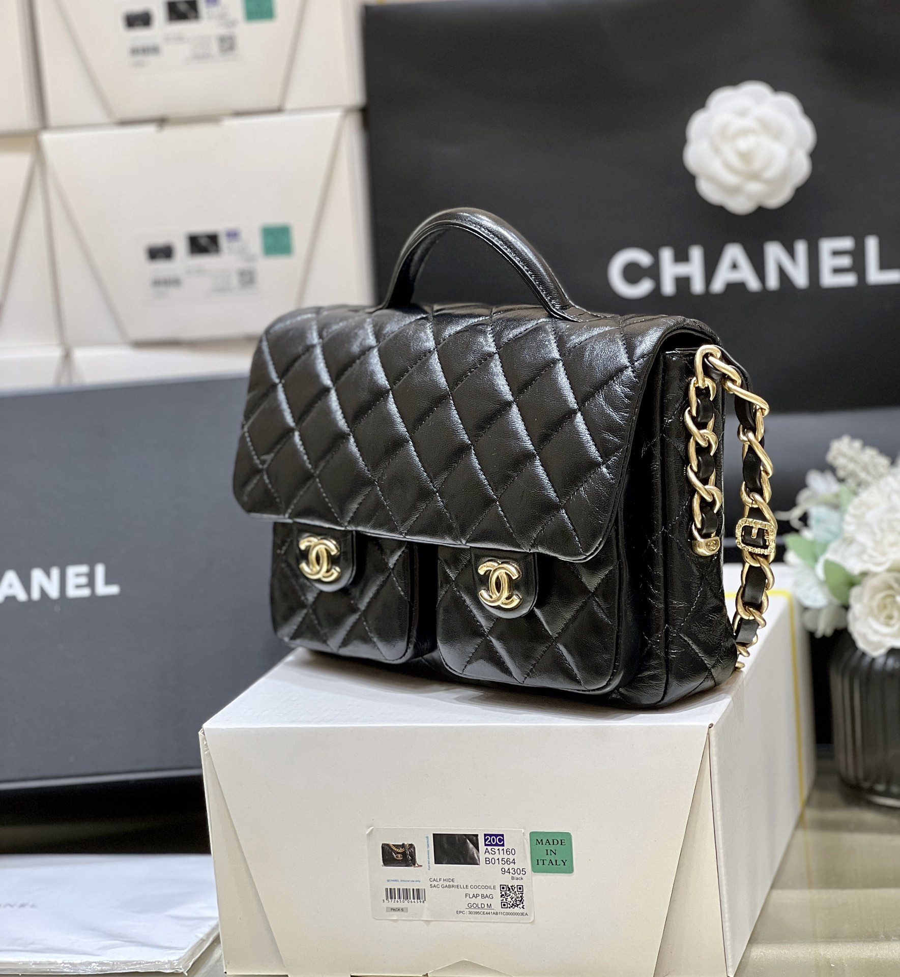 Túi Xách Chanel Nữ AP4993 Màu Đen 