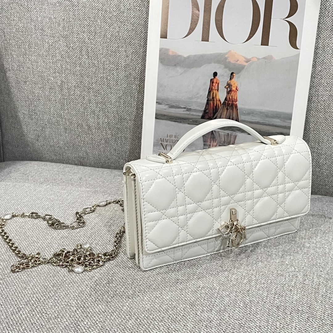 Túi Xách Nữ Dior WOC Màu Trắng
