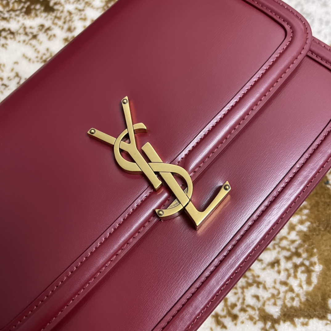 YSL Solferion Box 634305 (wine red)
