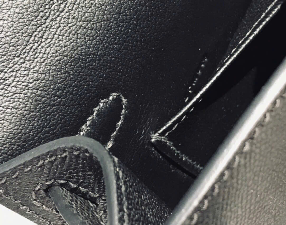 Túi xách Hermes Kelly Mini màu đen 