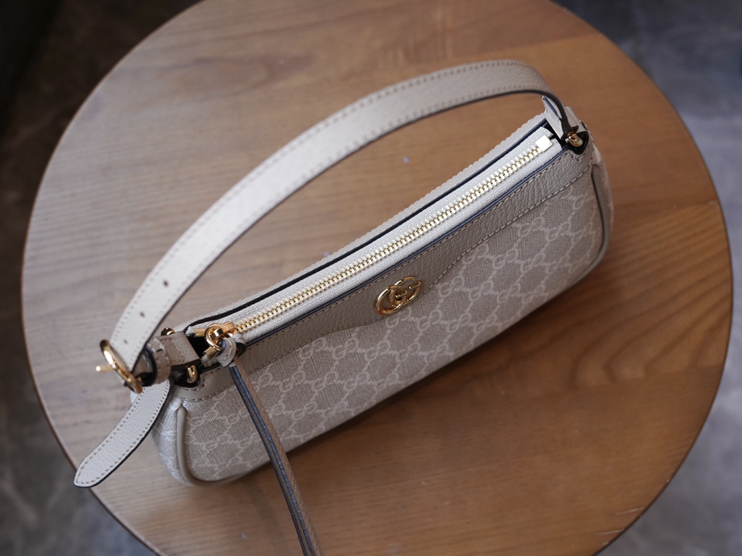 Túi Xách Nữ Gucci Ophidia 735145 Logo Trắng