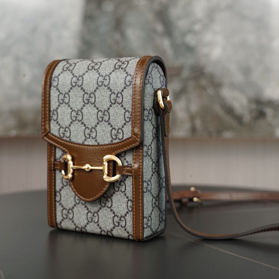 Mini sac Gucci 1955 détail Mors625615(logo brow)
