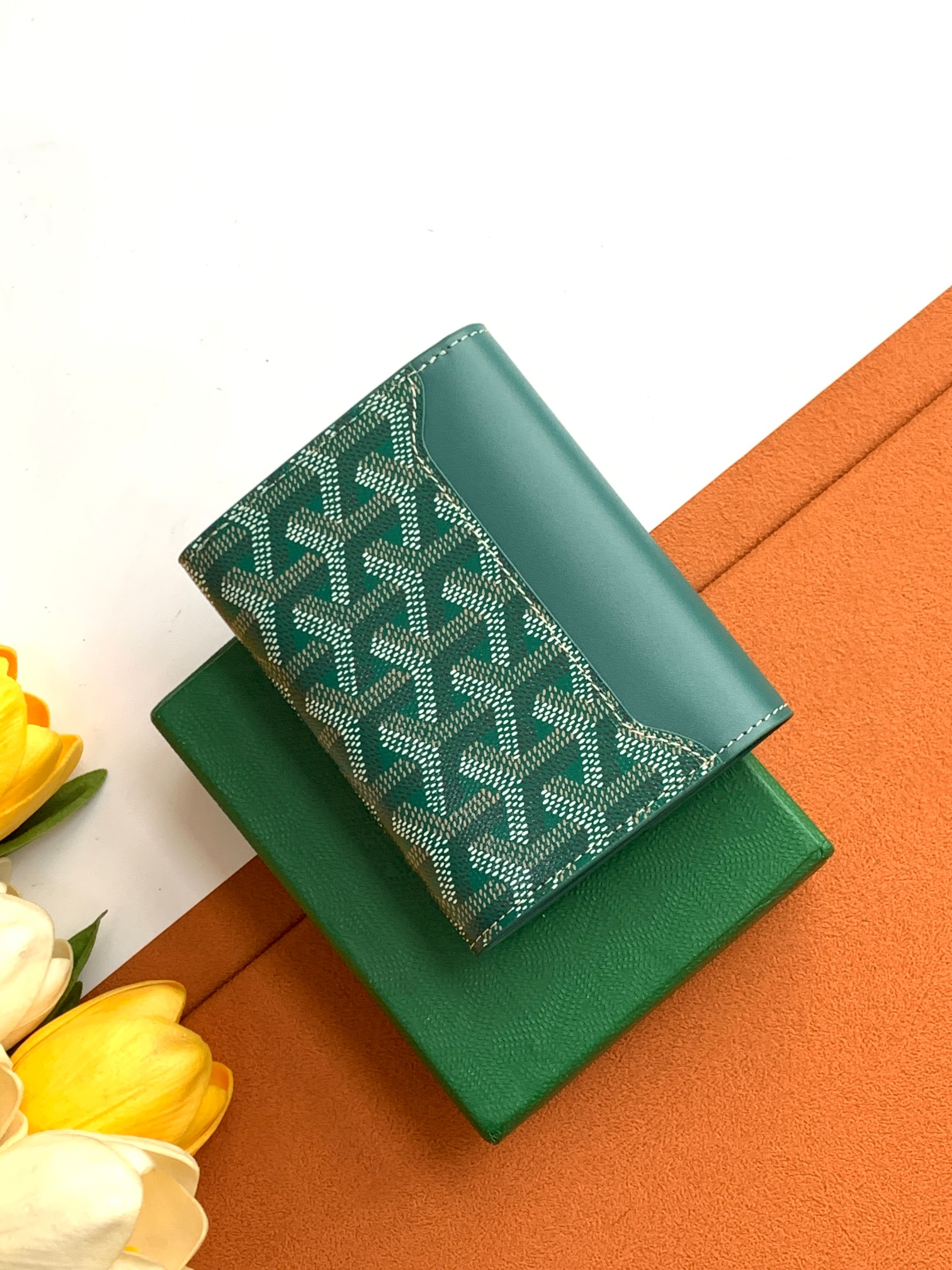 Ví Goyard Saint Gabriel 8513 Màu Xanh Lá 