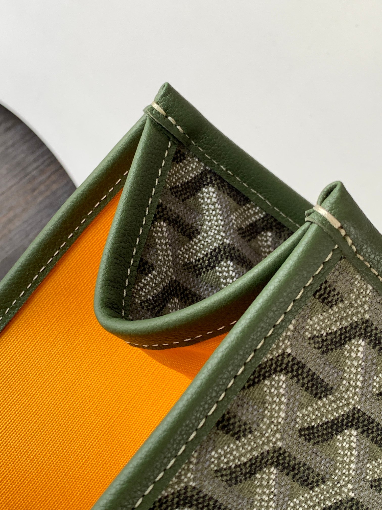 goyard tote bag 8088 (green)