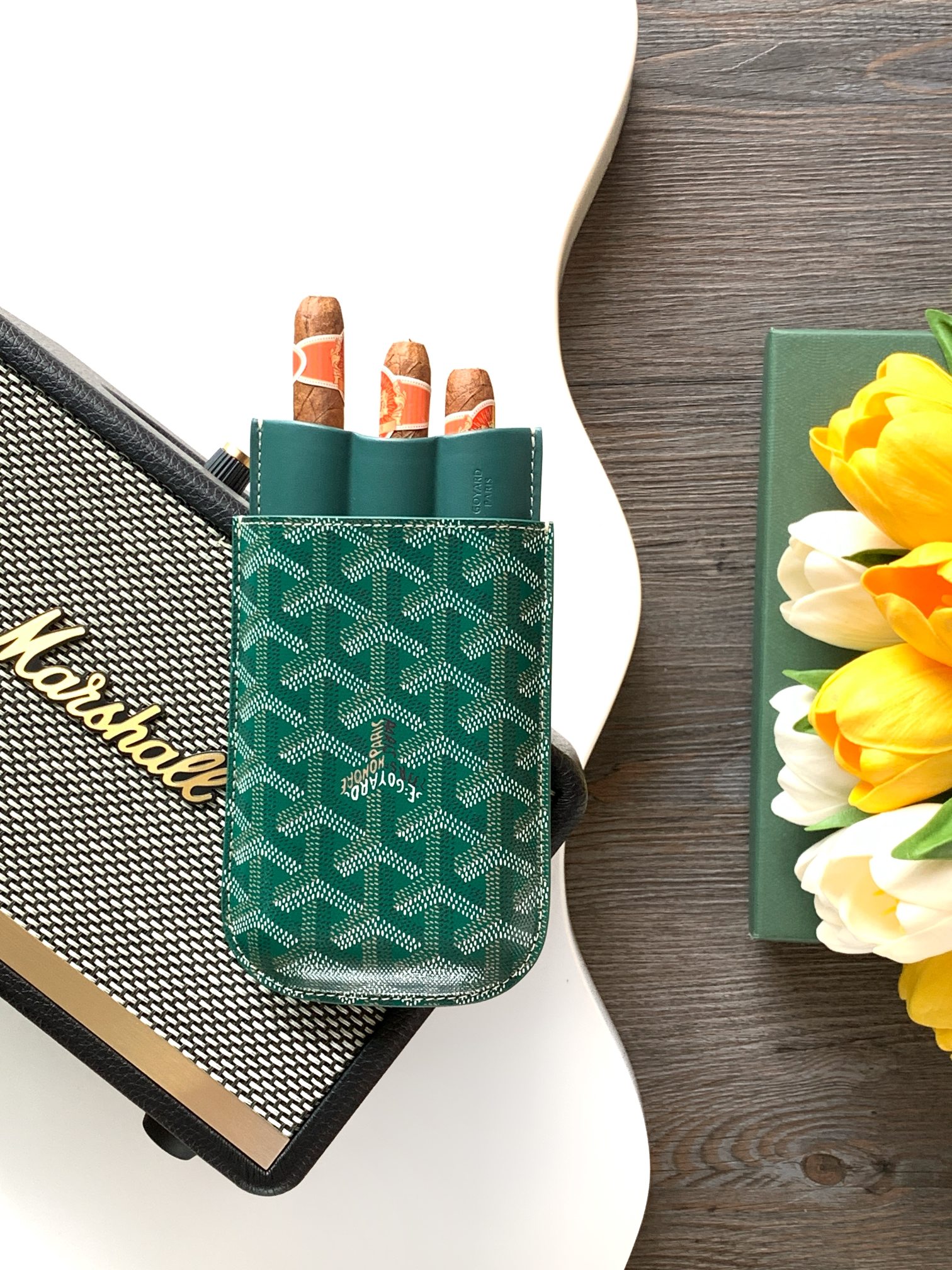 GOYARD CHURCHILL 8213 (GREEN)