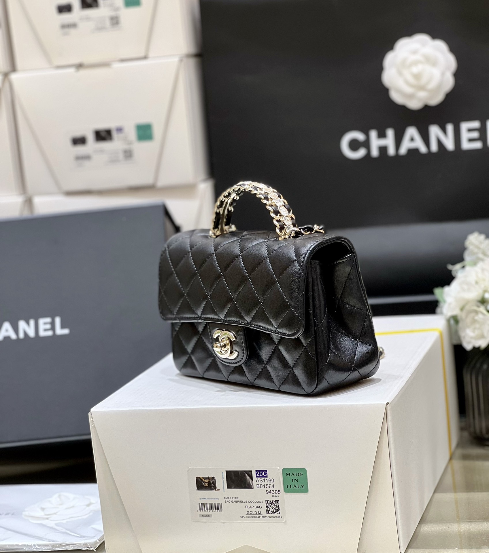 Túi Xách Chanel AP4023 Màu Đen 
