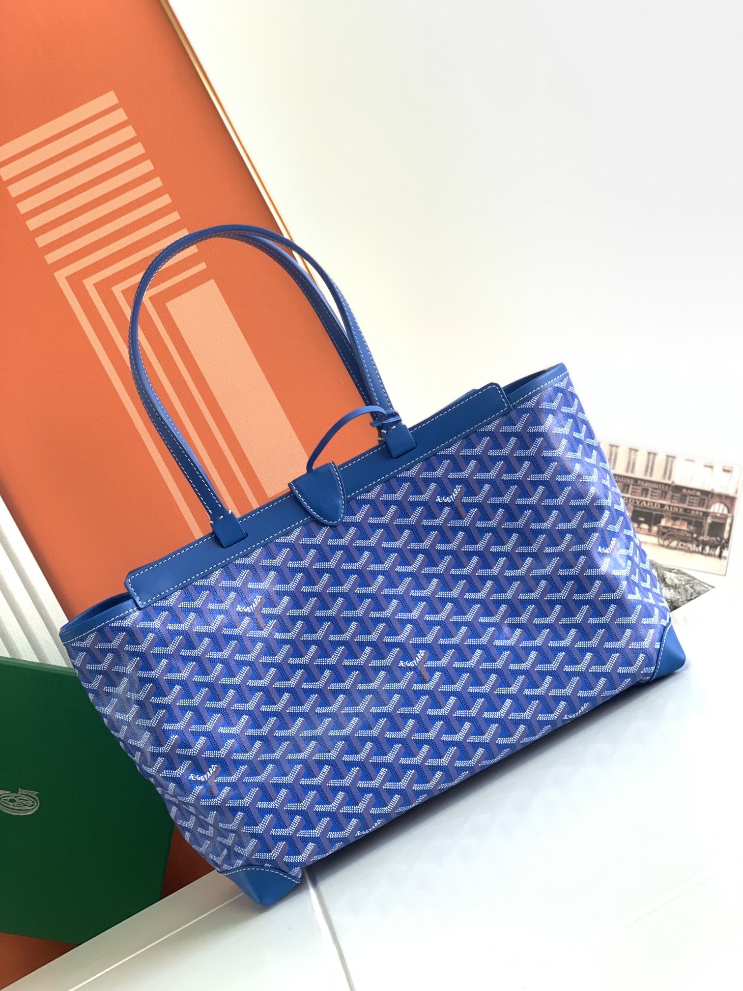 Goyard bellechasse 8031 (blue)