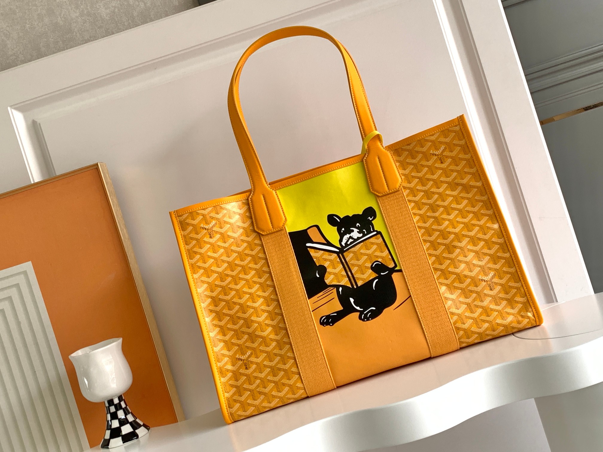 goyard Villette 8088 (yellow)