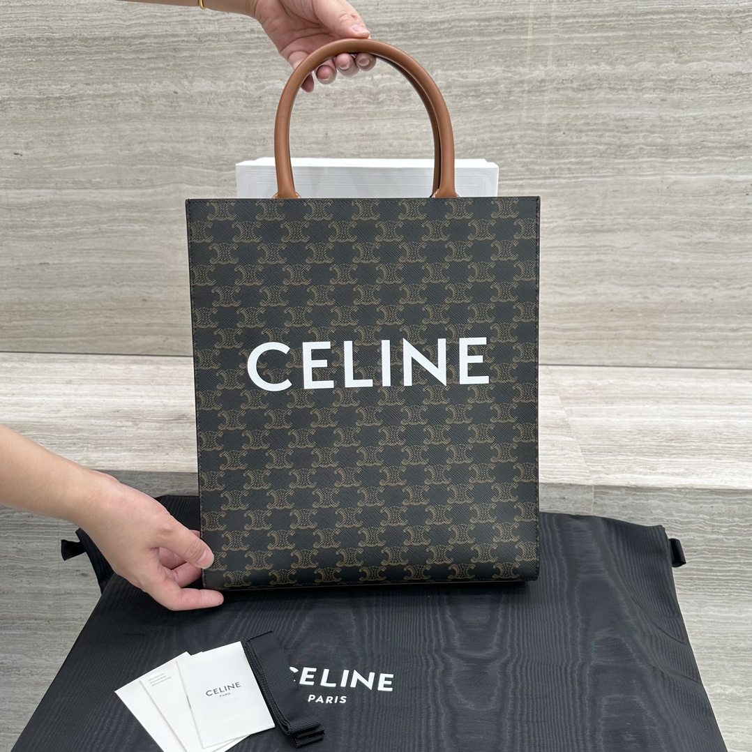 Túi Celine Nữ Cabas 191542 Logo Celine