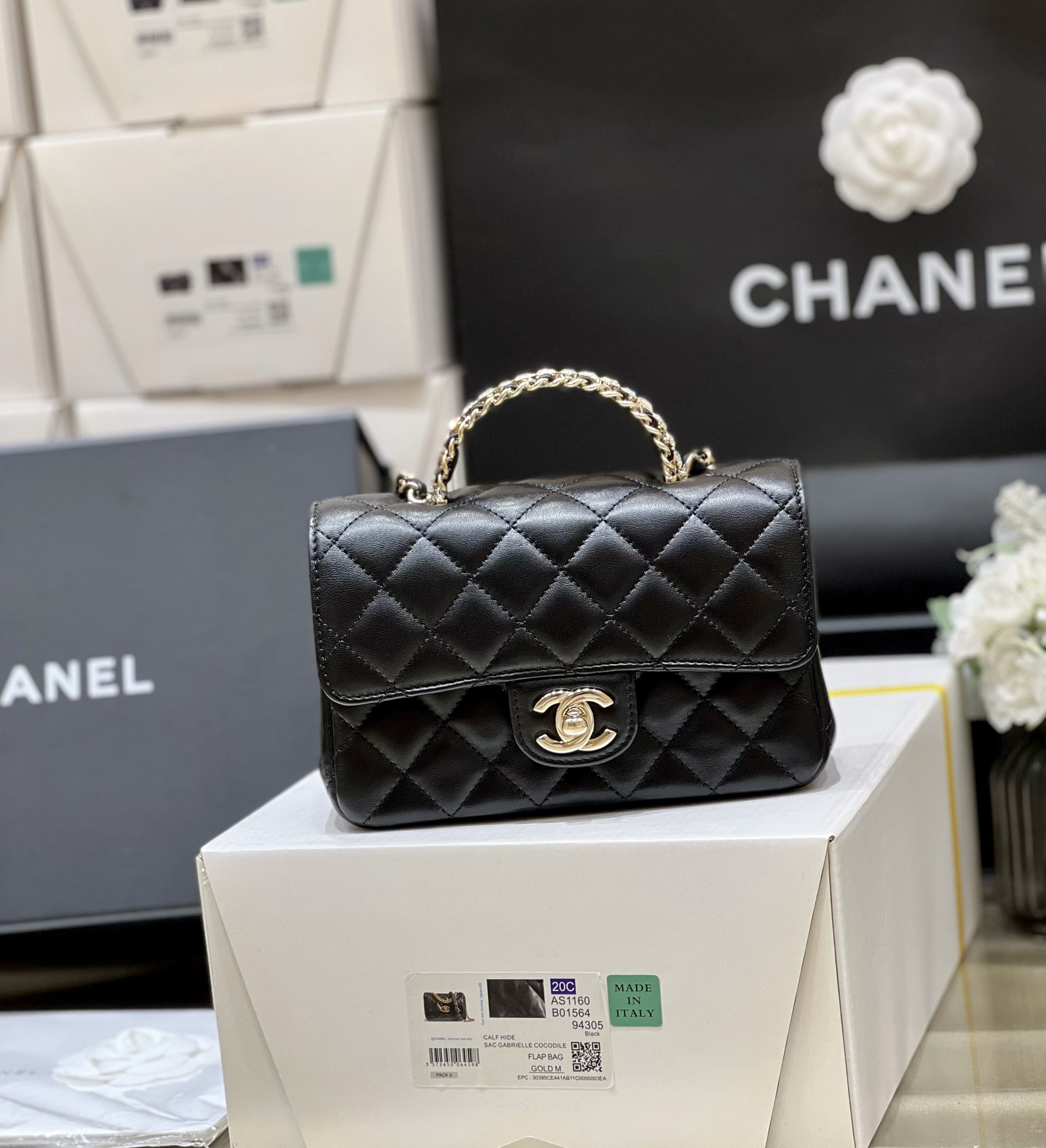 Túi Xách Chanel AP4023 Màu Đen 