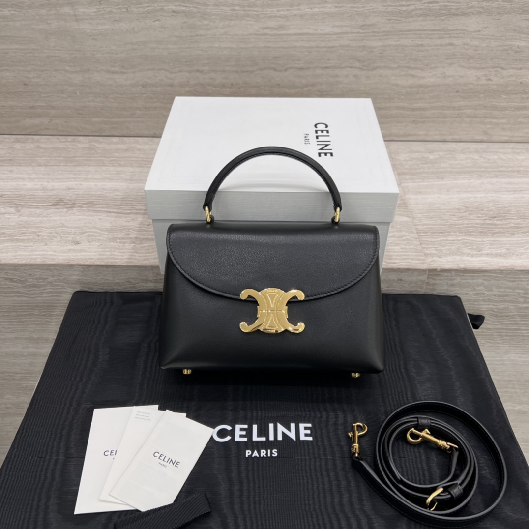 Túi xách Celine Teen Nino màu đen 118113