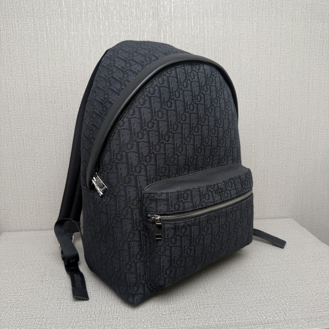 Balo Dior Nam Oblique Màu Đen 9030