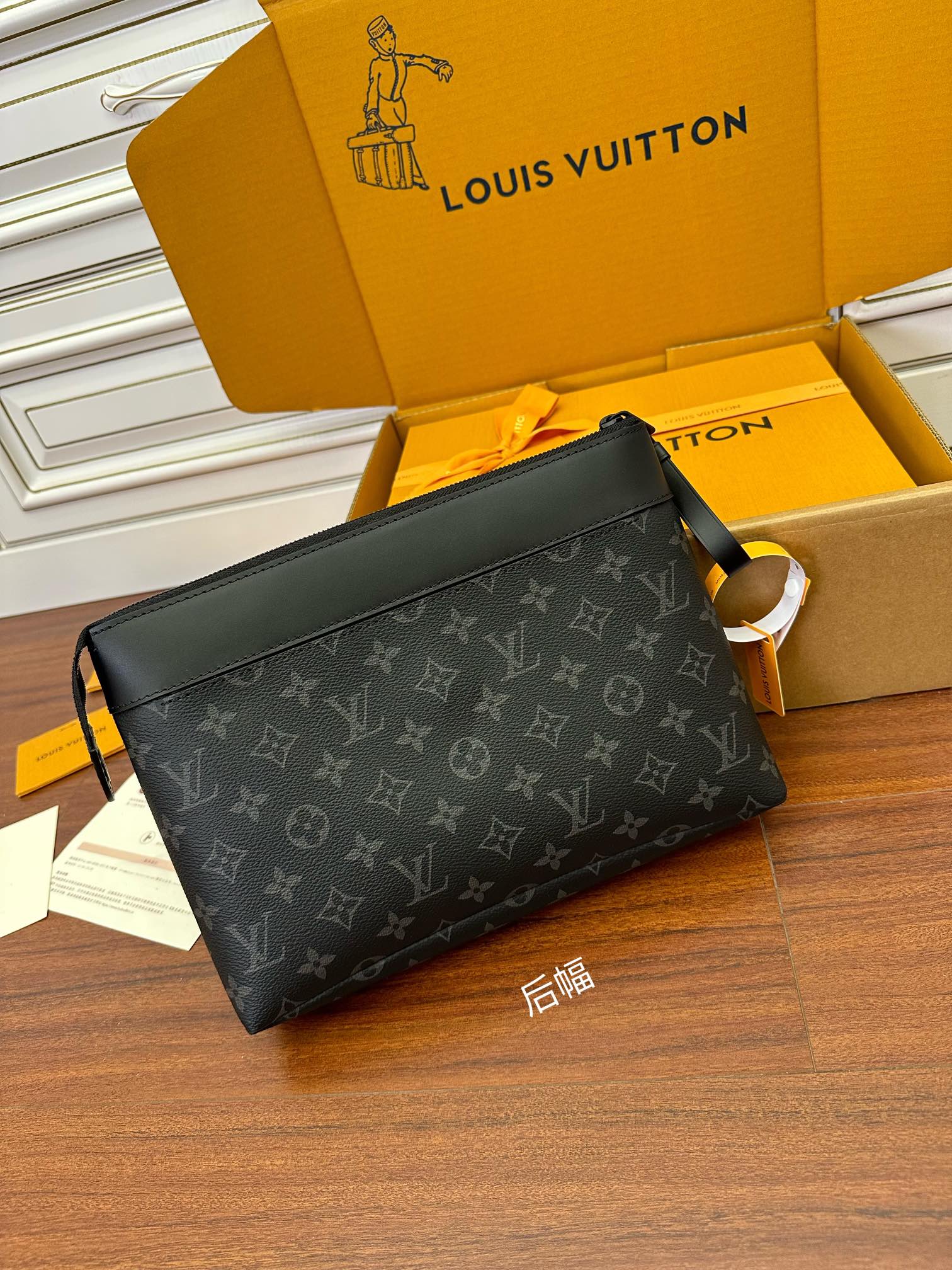Túi NamPochette Voyage Souple m82543 Màu Đen 
