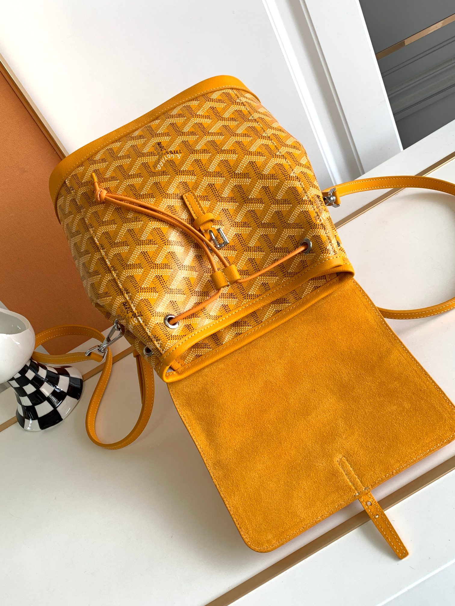 Balo Goyard Alpin 8035 Màu Vàng 