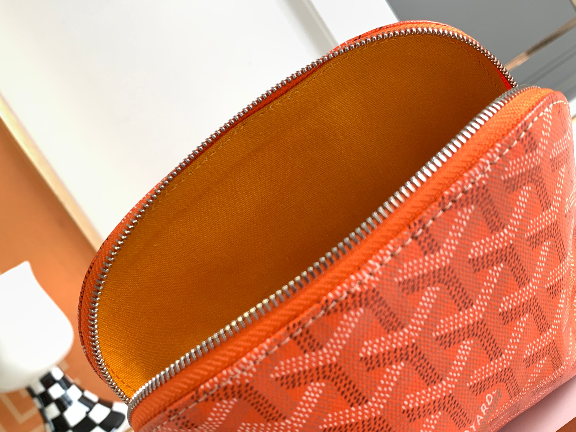 goyard Vendome Pouch 8813 (orange)