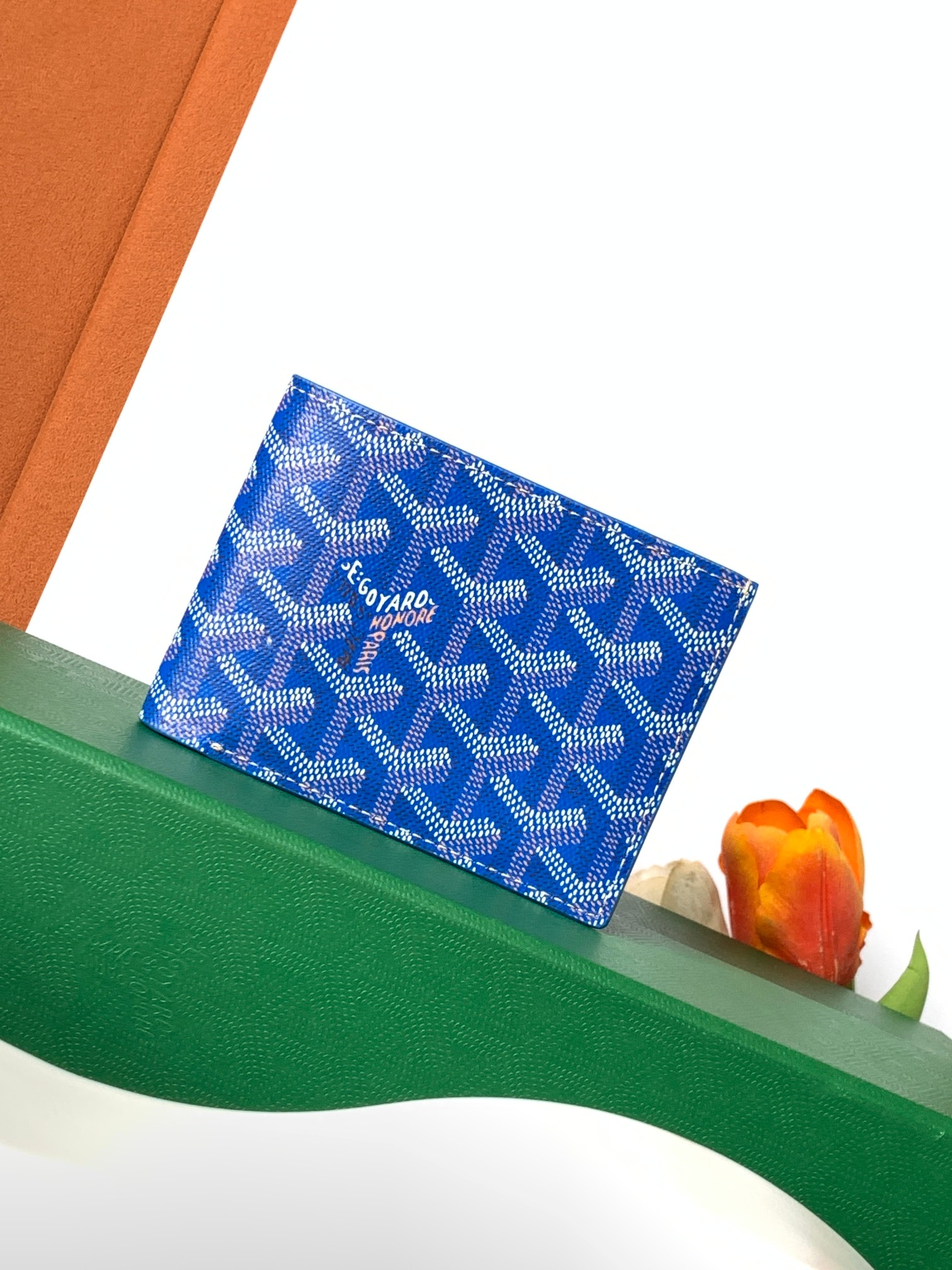 Ví Goyard Victorine8507 Màu Xanh Dương