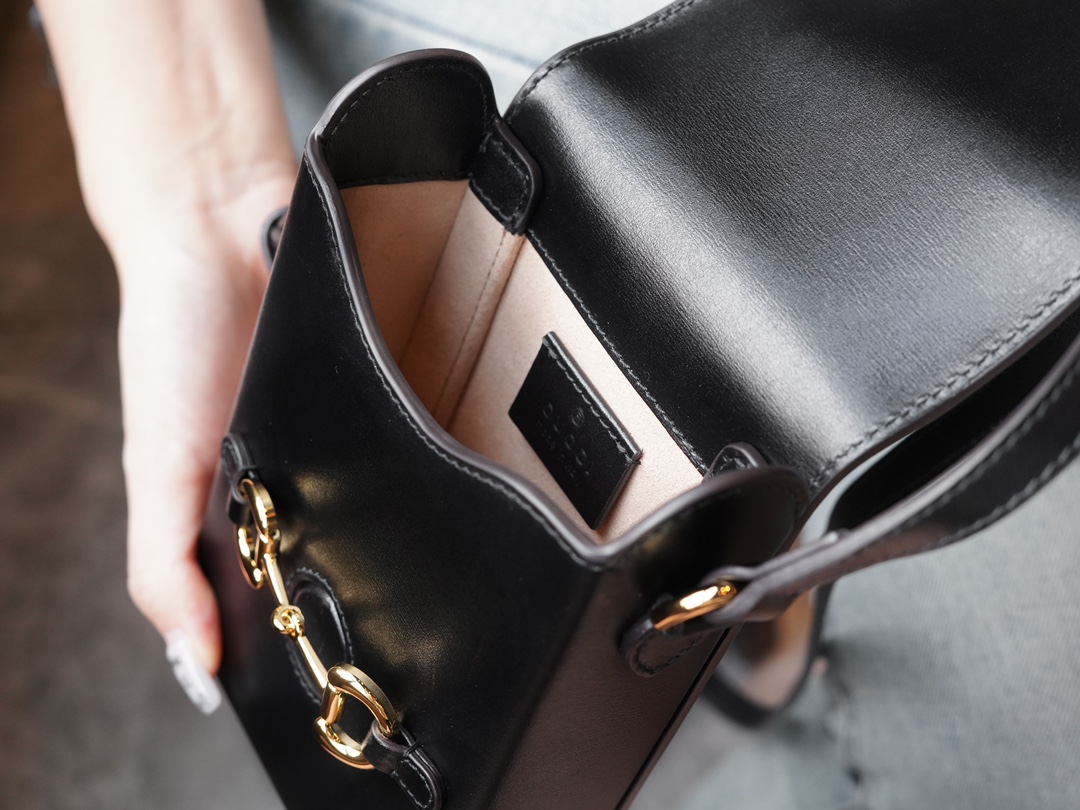 Túi Mini sac Gucci 1955 détail Mors625615 Màu Đen 