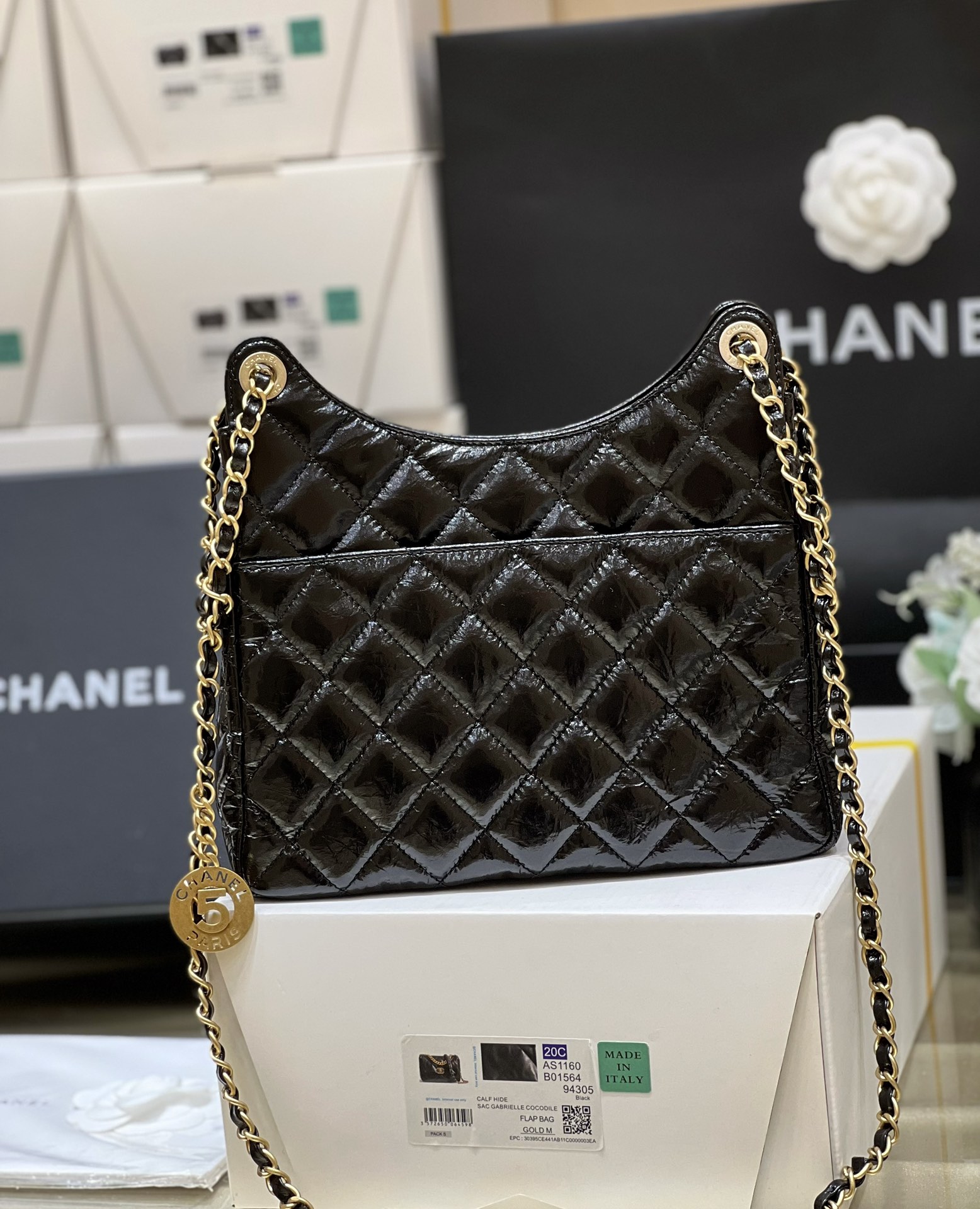 Túi Xách Chanel AP3690 Màu Đen