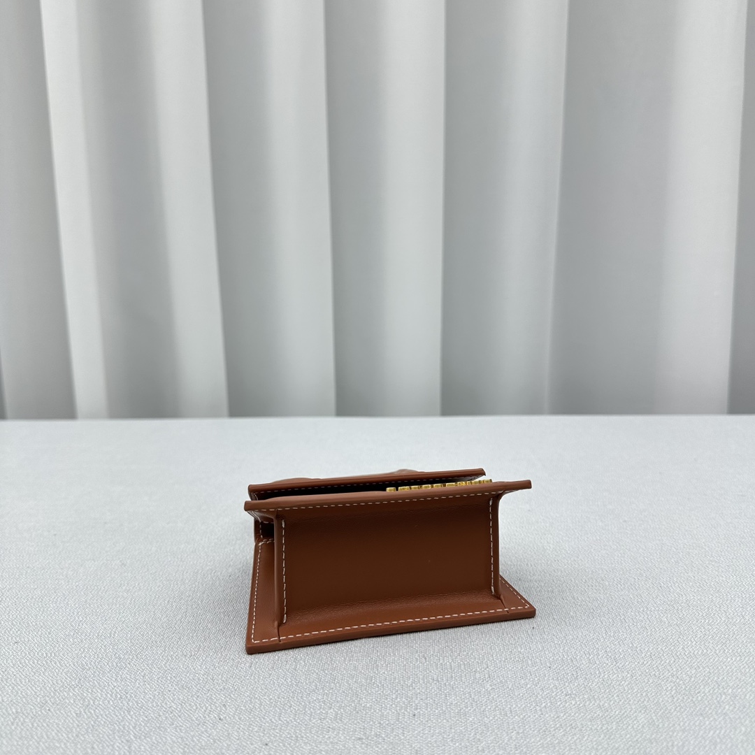 Túi Xách Mini Jacquemus P98846 Màu Nâu