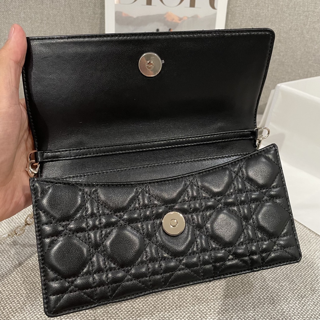 Túi Xách Nữ Dior WOC Màu Đen 