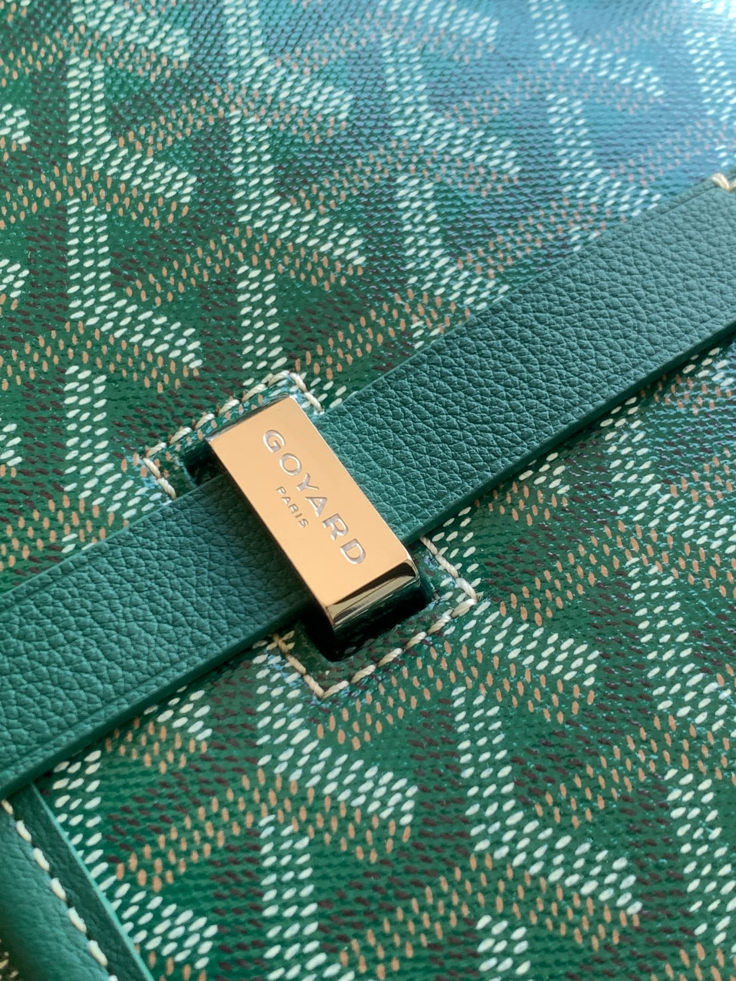 Túi Xách Nam Goyard Belvedere 8023 Màu Xanh Lá 