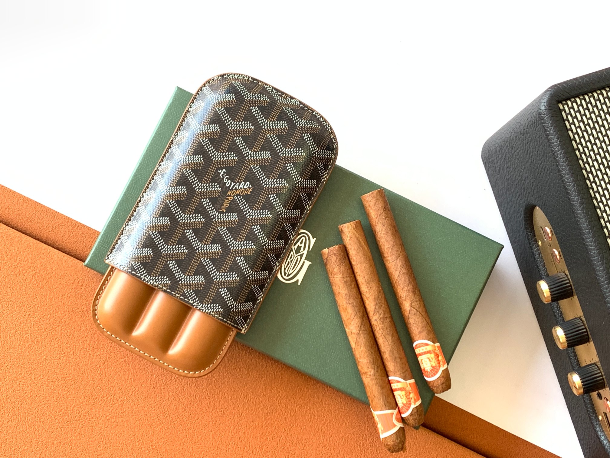 GOYARD CHURCHILL 8213 (brown)