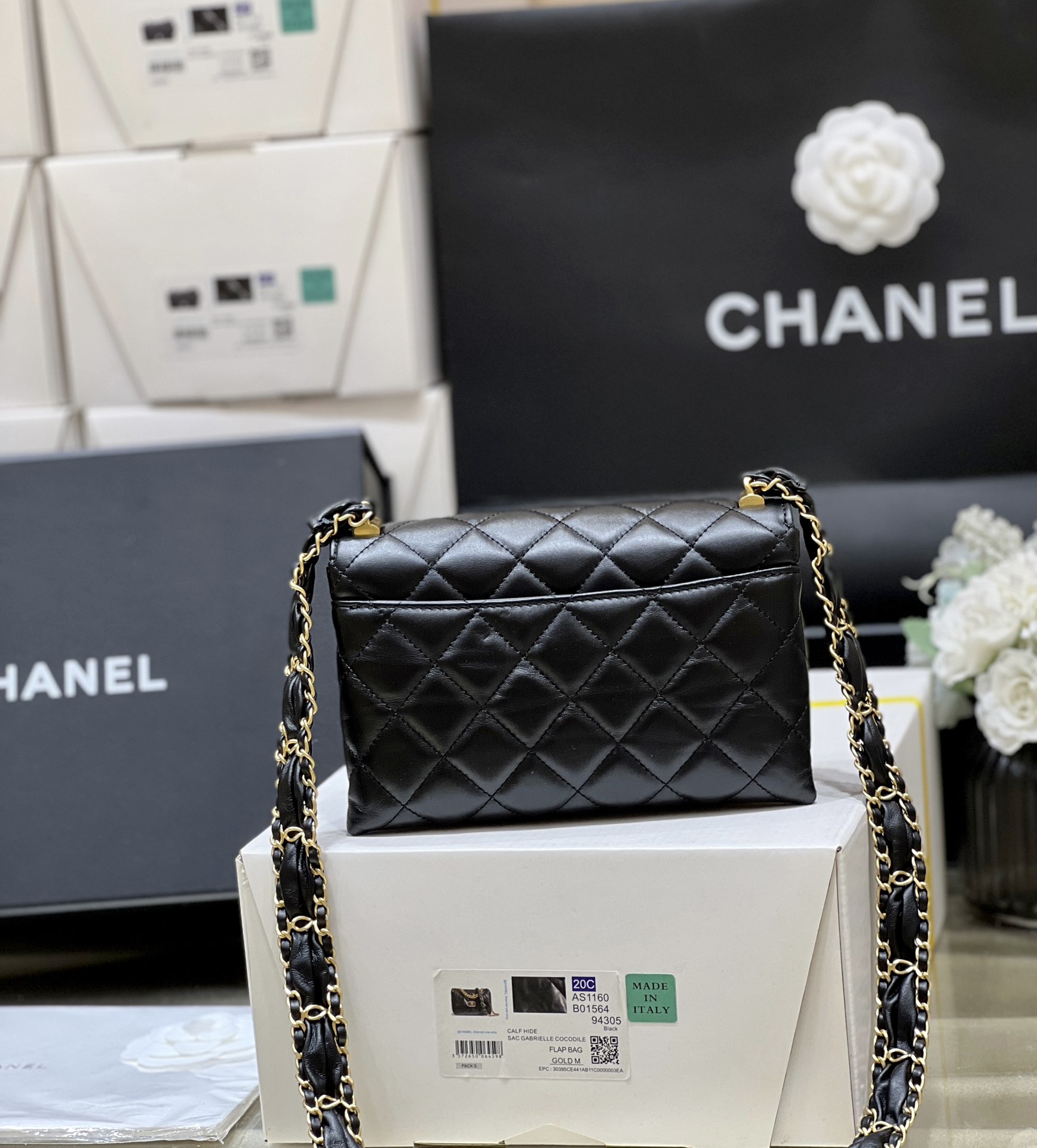Túi Xách Chanel AP3572 Màu Đen 